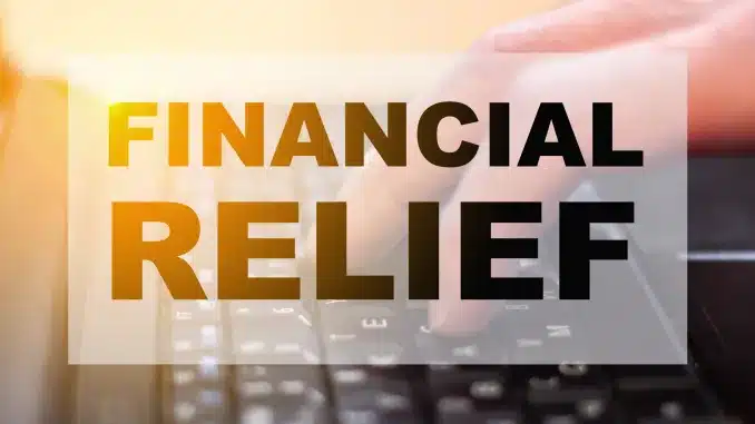 Financial Relief Cancer